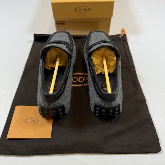 Tod’s GOMMINO WOOL DRIVING Loafer Size 8UK/9.5US New W/ Box & Receipt MSRP $595 main image 4